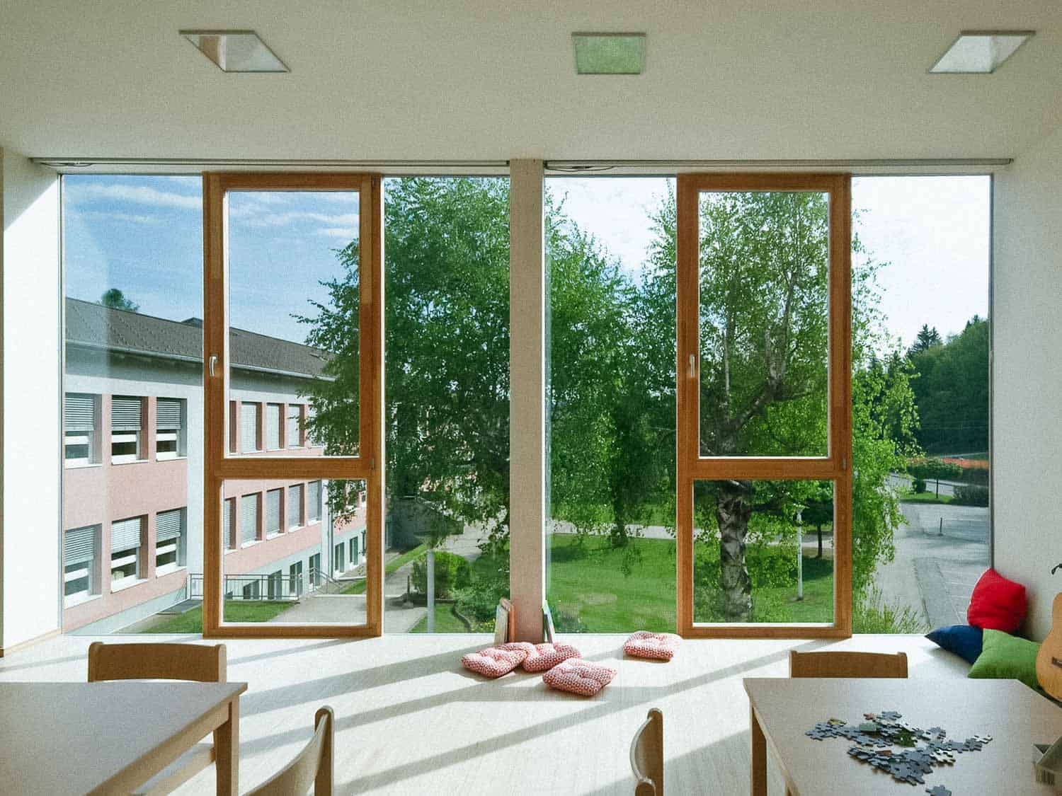 nonconform Architektur des Kindergarten in Moosburg